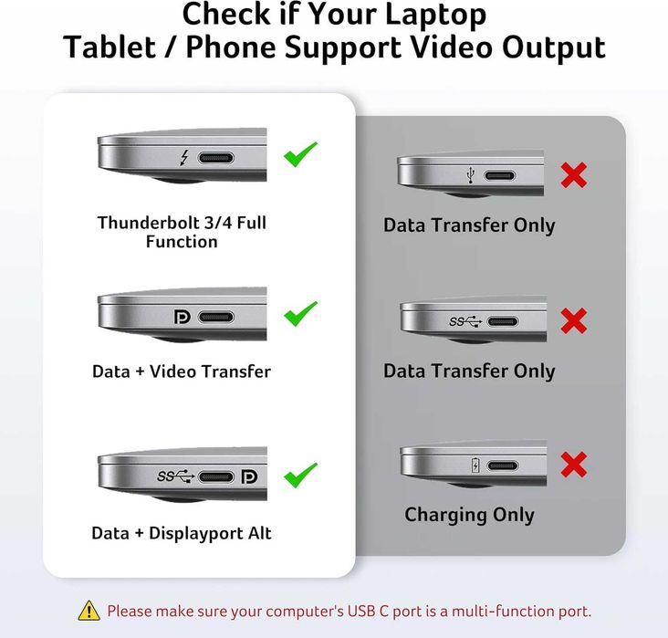 Acer USB-C Hub 9w1, Stacja dokująca do laptopa