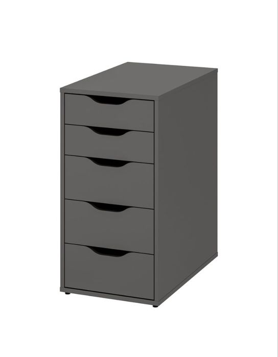 Szafka komoda alex ikea szaroturkusowa