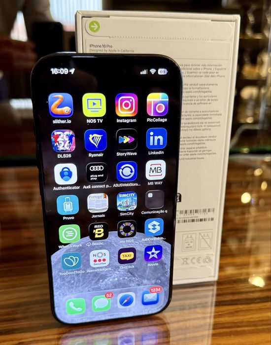 Iphone 16 Pro  Black Titanium 256GB