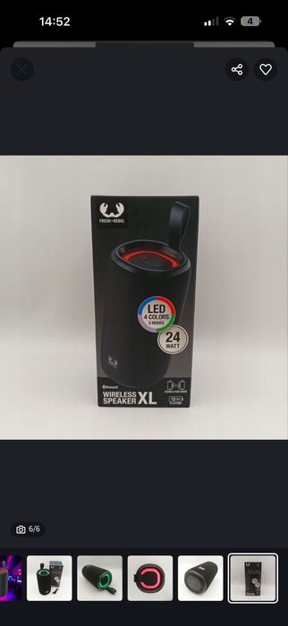 Бездротова колонка Fresh 'n Rebel XL