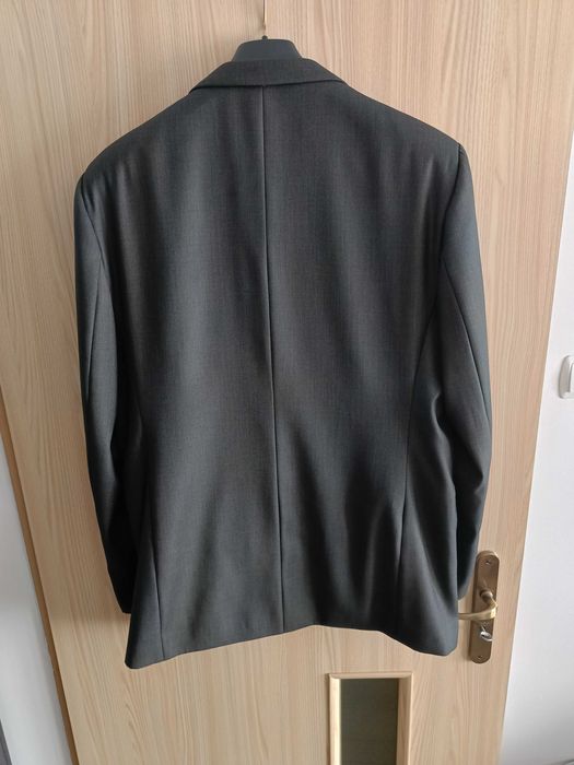 Garnitur męski grafitowy