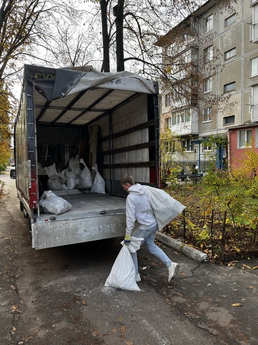 Вивіз будівельного сміття/старих меблів. Вивоз строй мусора