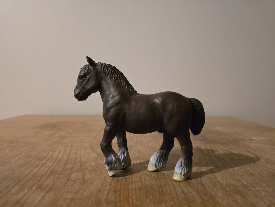 Schleich koń shire wałach figurka unikat model wycofany 1993 r.