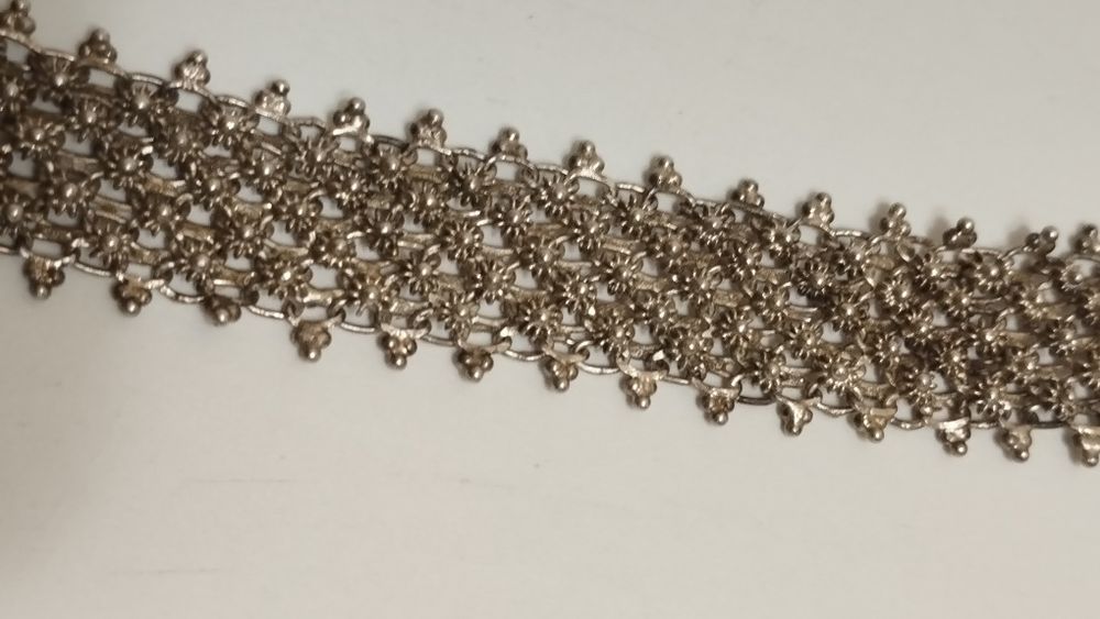 Срібний браслет.Філігрань.40 ві роки.