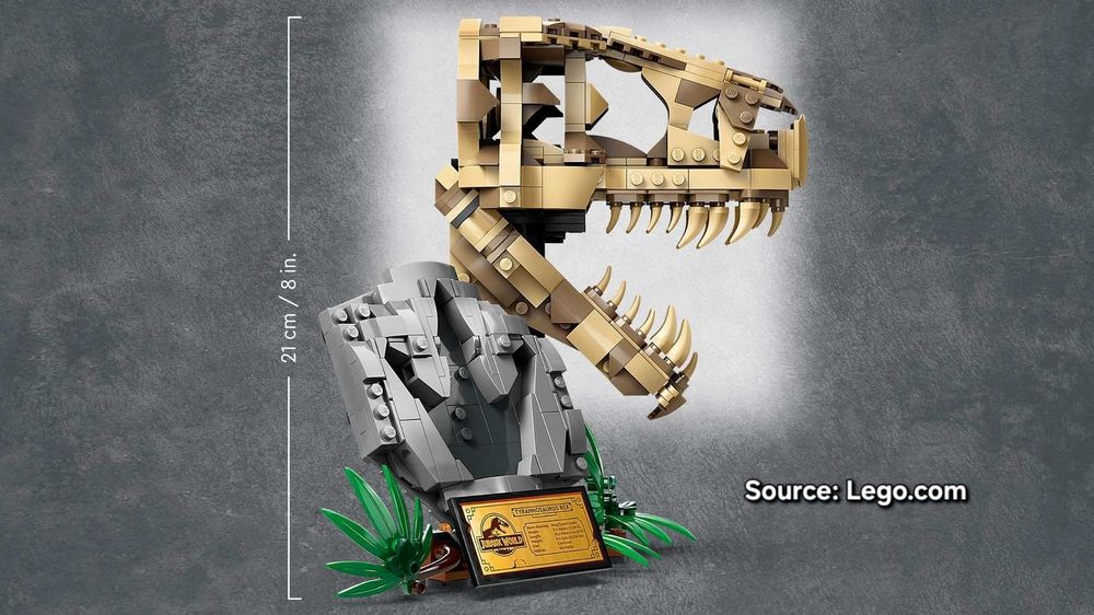 ENVIO GRATIS-LEGO 76964 Dinosaur Fossils: T. Rex Skull (Jurassic World)
