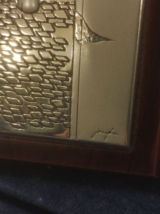 Moldura Quadro Decoração Prata 925