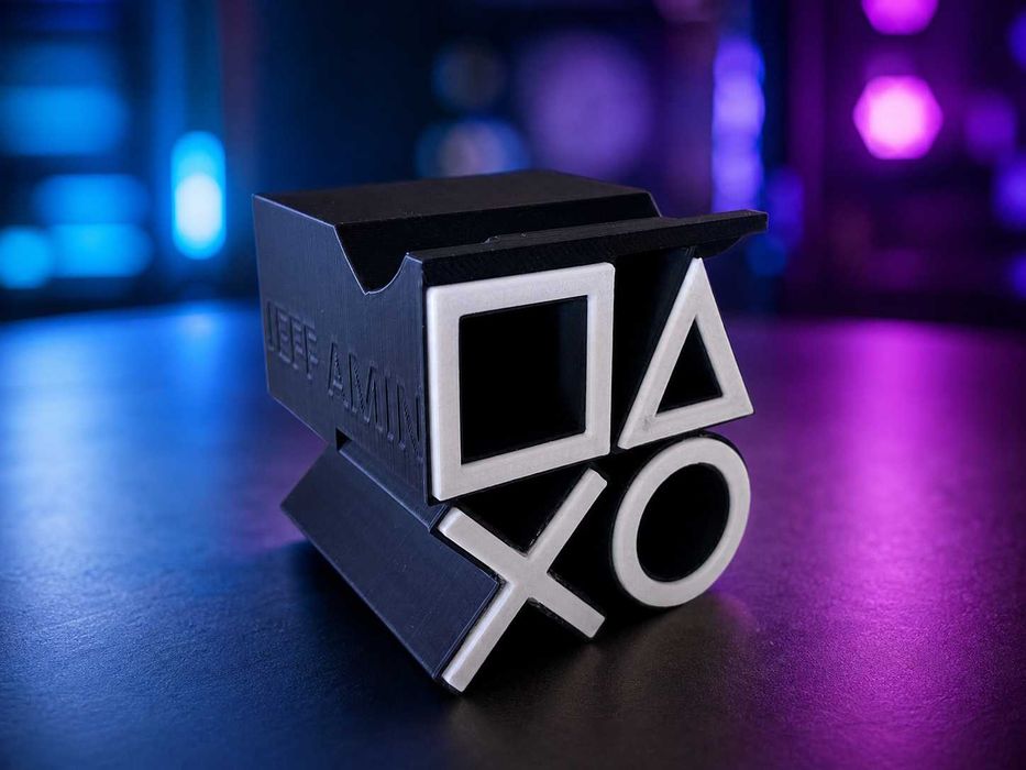 Suporte comando PS5 - Dualsense LOGO Black/White
