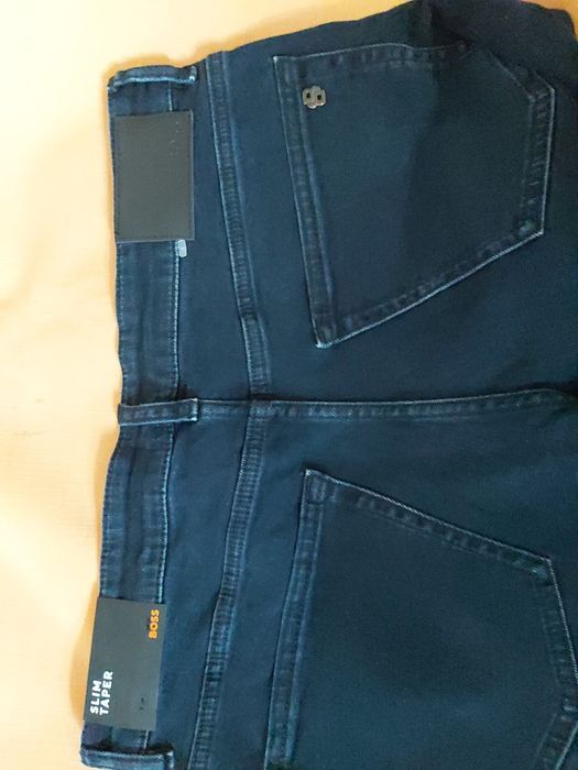 BOSS 32/32 ONYX spodnie jeans SLIM TRAPER exclusive edition