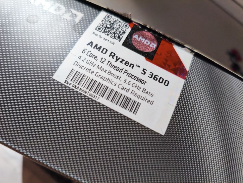 Box кулер AMD RYZEN 5 3600