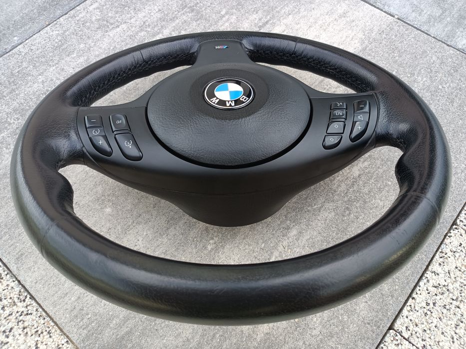 Oryginalna kierownica Mpakiet z multifunkcją BMW E46 E39 E38 X5 E53