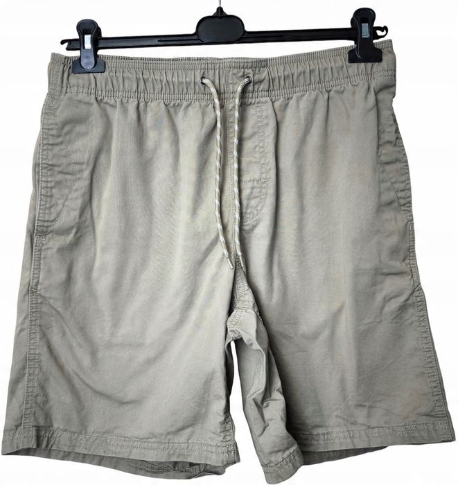 Amazon essentials krótkie spodenki beżowe na gumce m