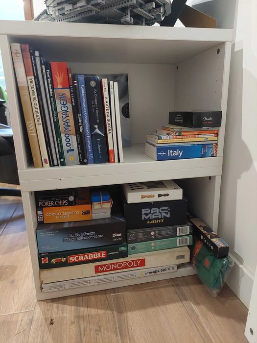 2 BESTA branco 60x40x38 cm