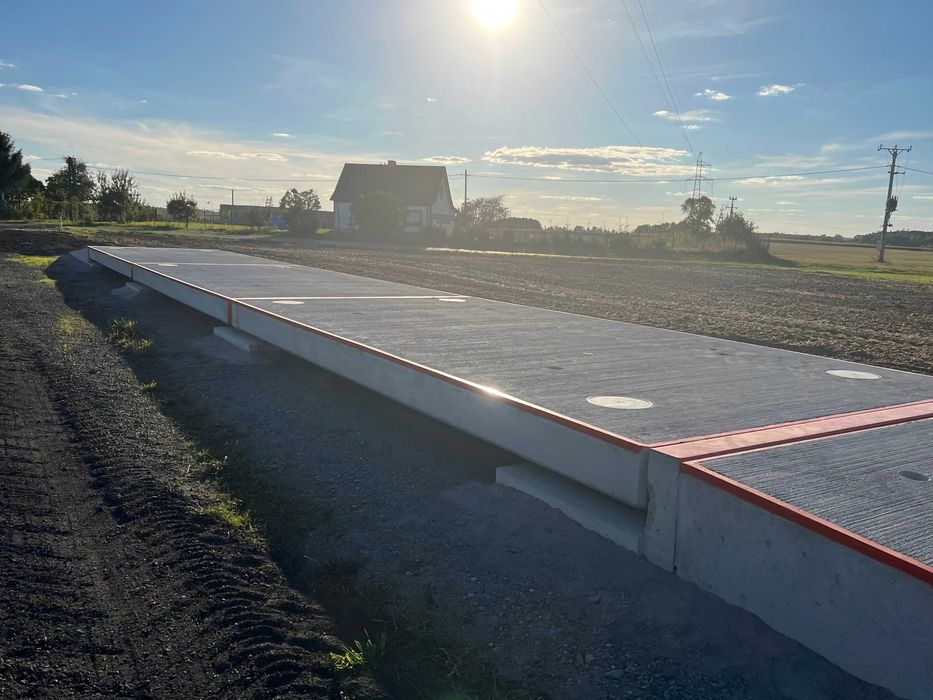 WAGA samochodowa 60t 50t / PREFABRYKOWANA /