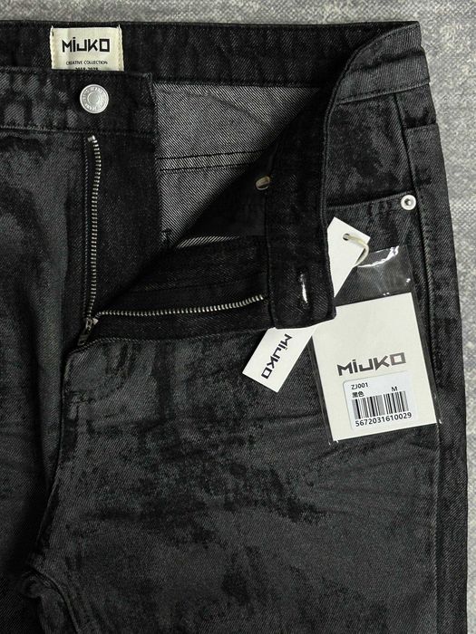 Джинси чорні штани черные flared клеш джинсы кльош jeans spots S M L