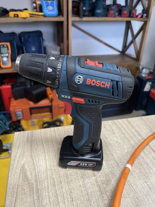 Bosch GSR 12V-15 Professional + АКБ 6.0 Ah / Шурупокрут акумуляторний Бош