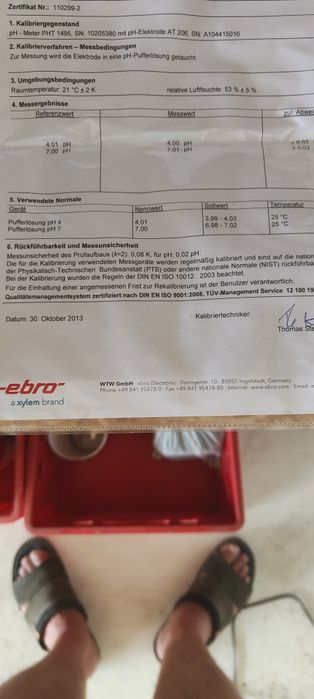 PH metr ebro profesjonalna linia do przemysłu spożywczego