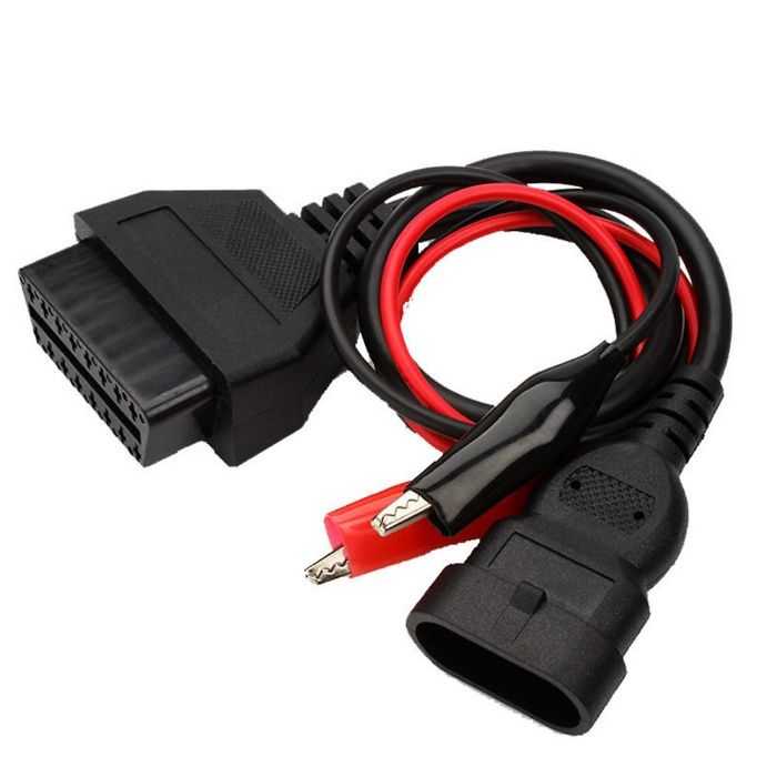 Кабель 3 Pin to 16 Pin OBD2 для диагностики Fiat, Chery Amulet, Tigo