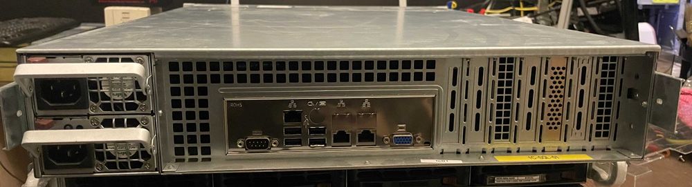 Сервер Server 2U Supermicro  X9DRi-F E5-2620 V2,  16Gb DDR3