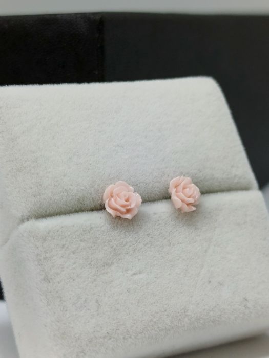 NOWE srebrne 925 kolczyki kwiatki kwiatuszki