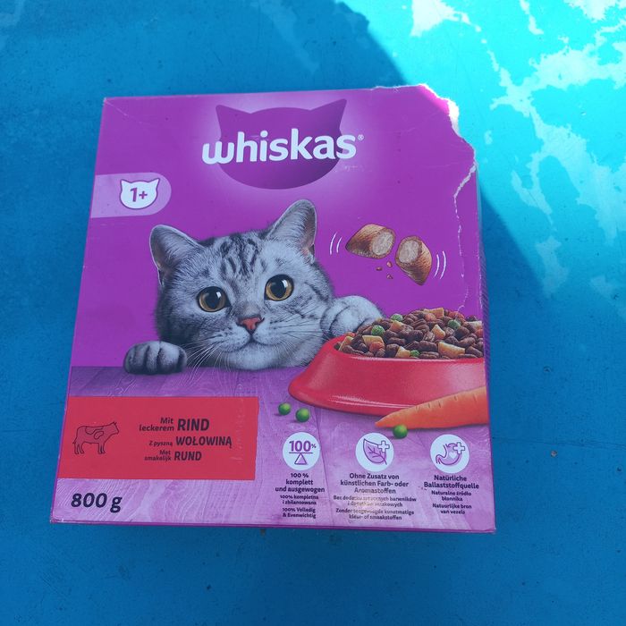 Корм сухий для котів Wiskas