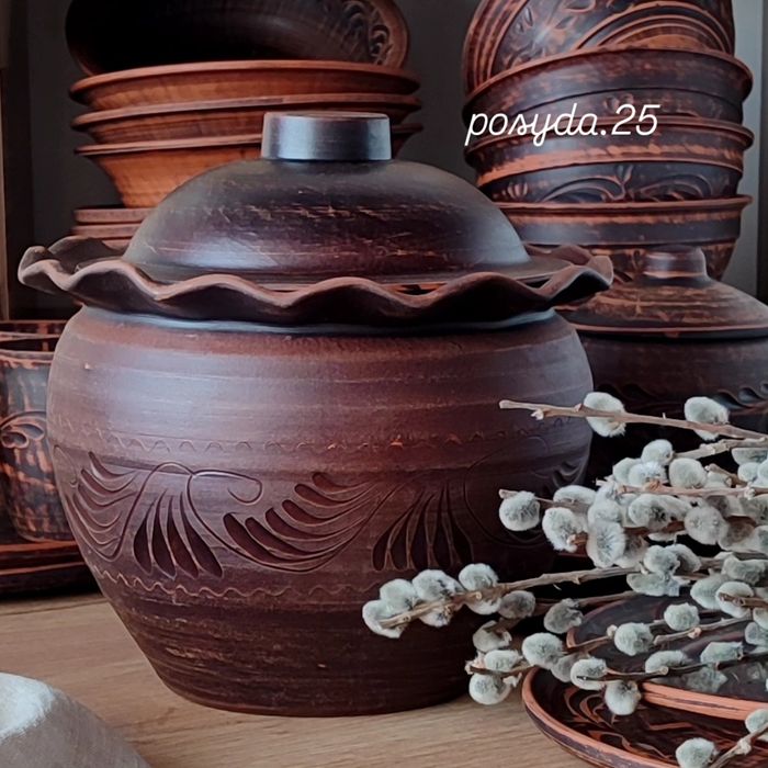Глиняний посуд,керамічний посуд,український посуд