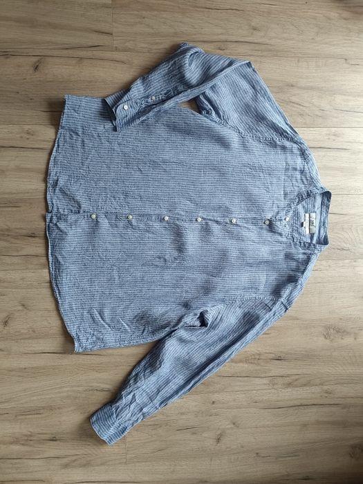 Koszula 100% len Marks & Spencer rozmiar 3XL  XXXL