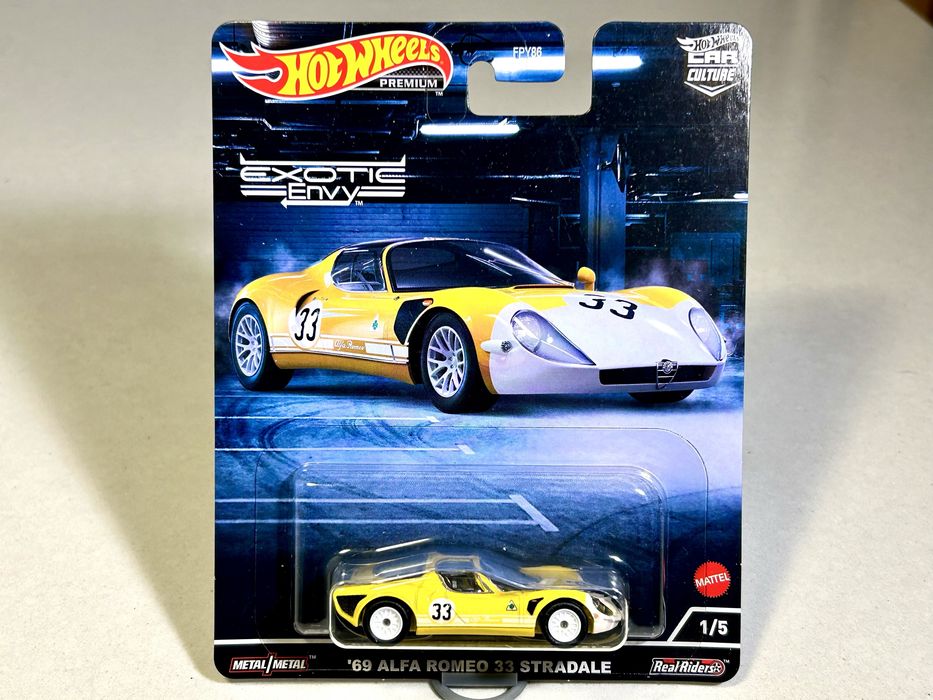 ’69 Alfa Romeo 33 Stradale - 2022 - Hot Wheels