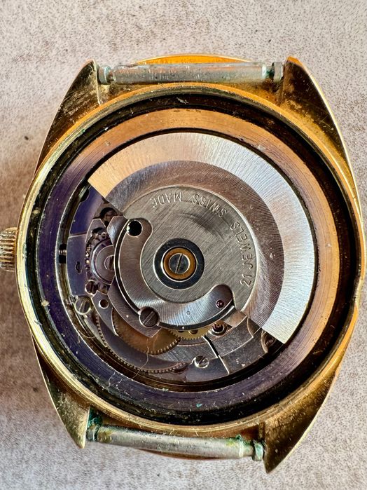 Zegarek vintage Valgine Automatic, ETA 2783 35mm działa