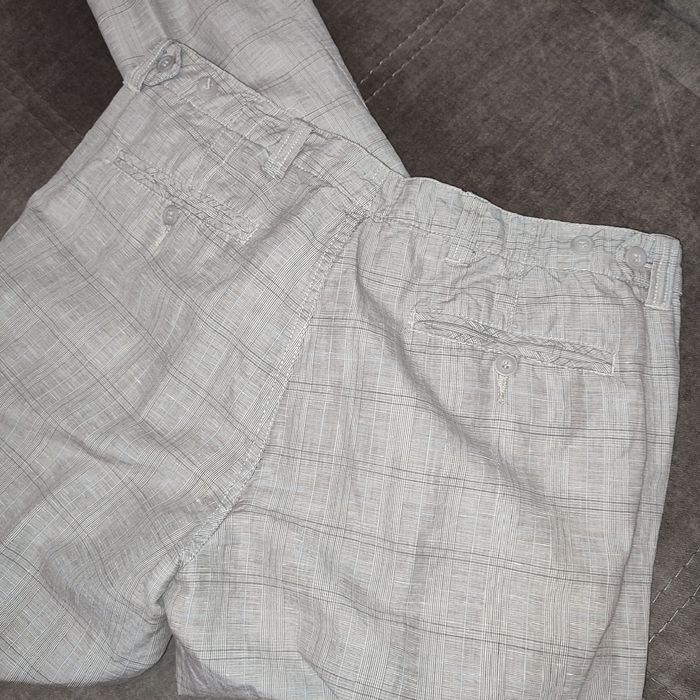 Льняные чиносы брюки Zara, лён