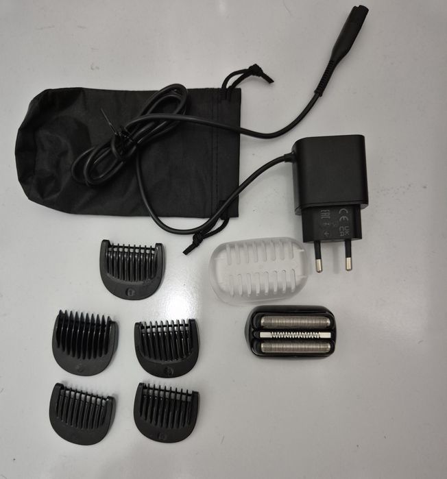 Braun 300BT z trymerem i 5 nasadkami