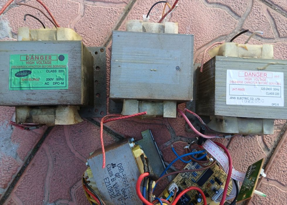 Трансформатор Високовольтний Силовий для мікрохвильової печі