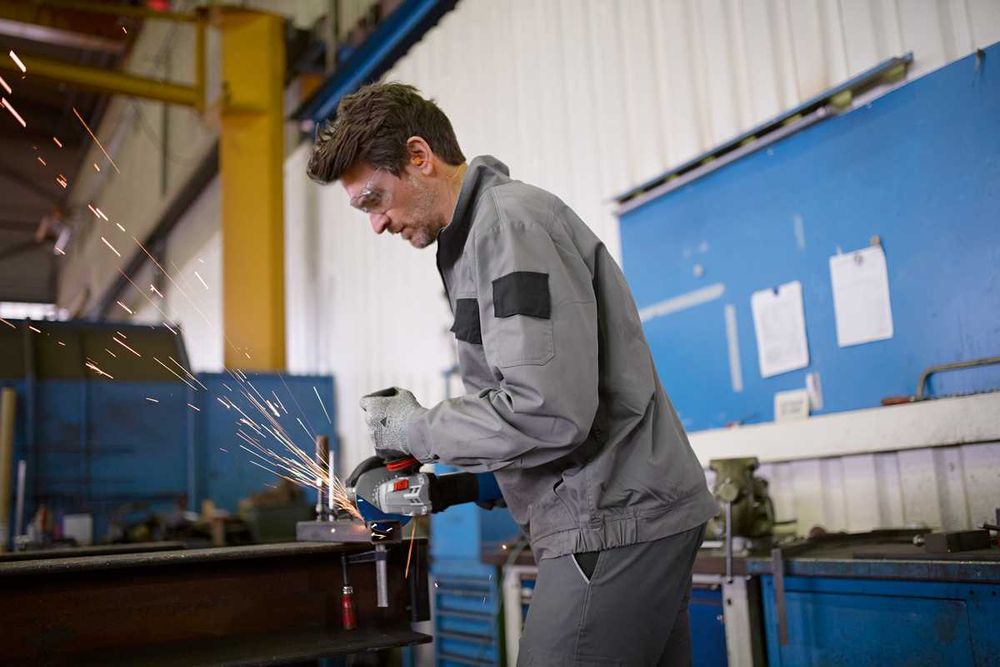 Bosch GWS 14-125 S Profesjonalna Szlifierka Kątowa 1400W reg. obrotów