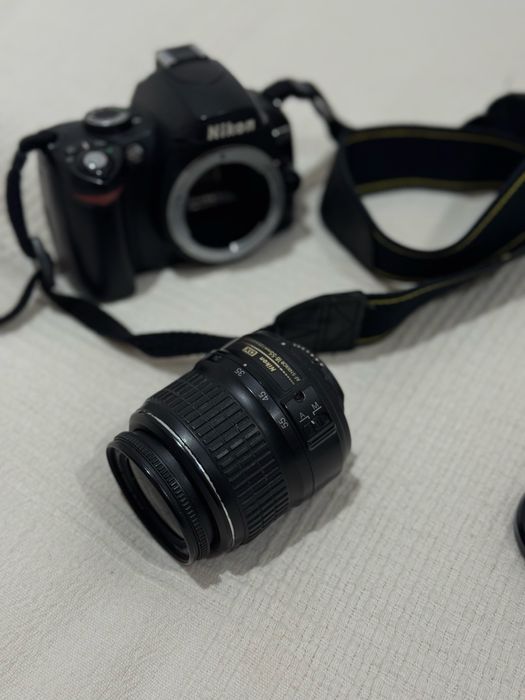 nikon d60 + lente 18-55