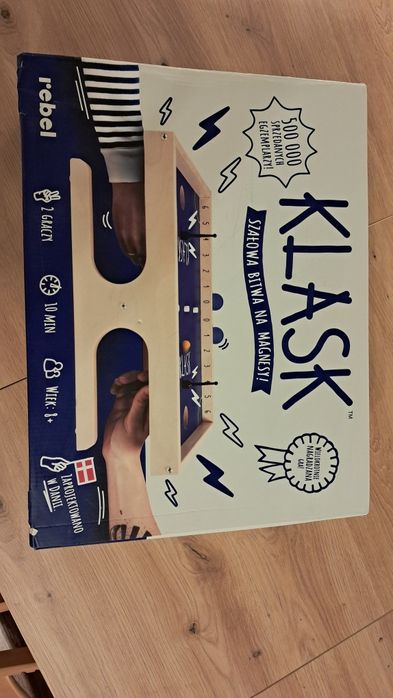 KLASK Gra planszowa, zręcznościowa, wydawnictwo Rebel
