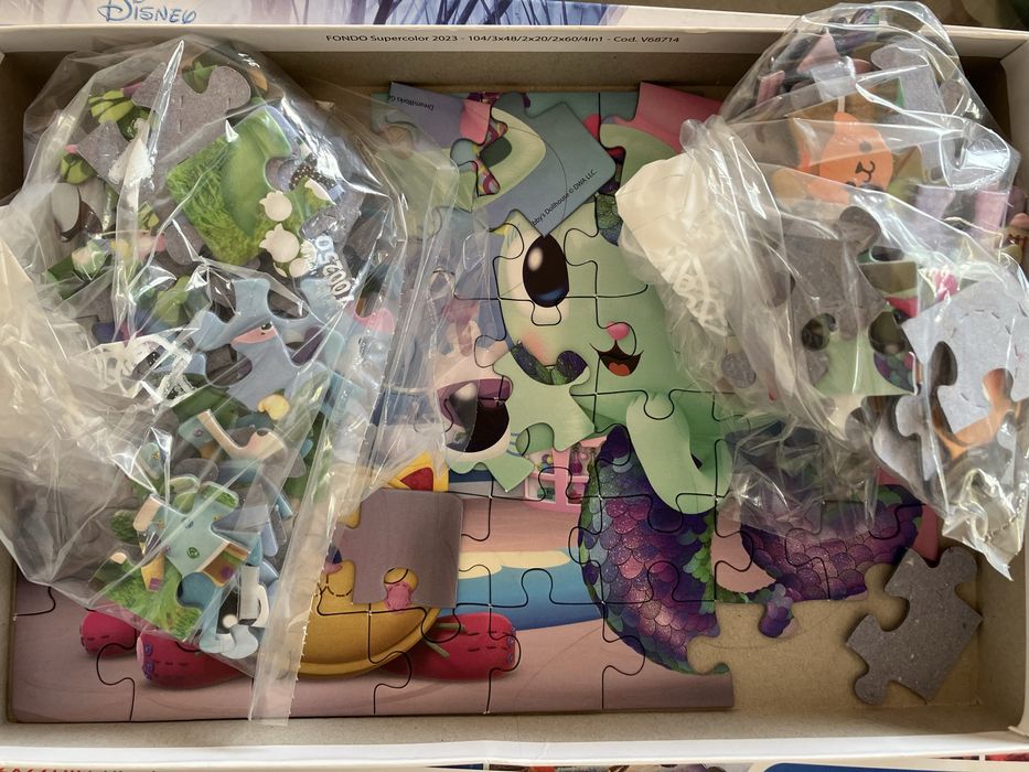 Puzzle Gabby’sDollhouse 3 em 1 da Clementoni 5+ (48 peças)