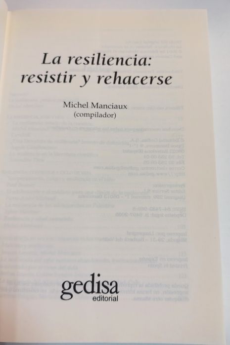 siliencia: resistir y rehacerse, de Michel Manciaux