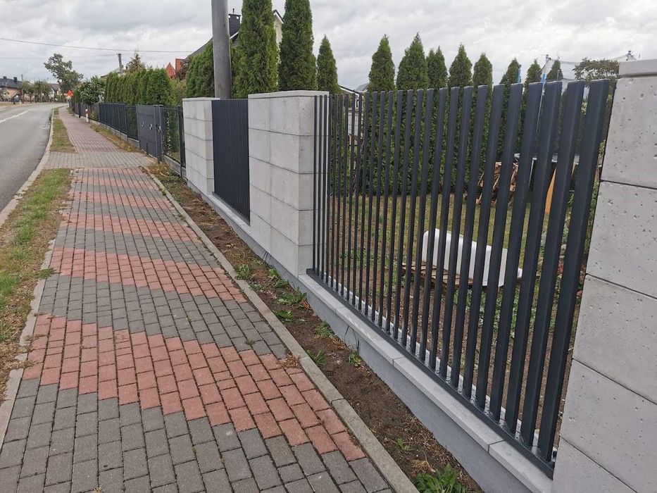 Ogrodzenia Siatka Panel 3D Betonowe Bramy Przęsła