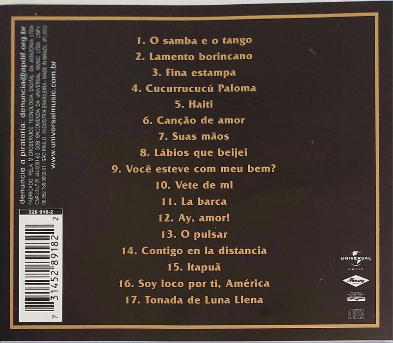 CD Caetano Veloso - Fina Estampa