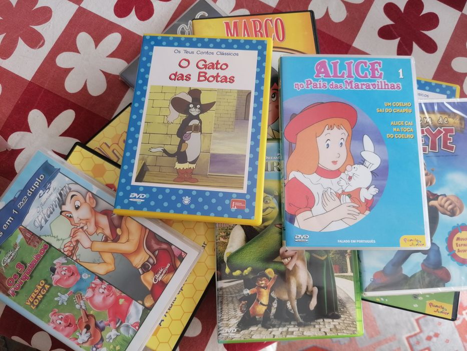 DVD'S  infantis, imensos títulos, todos novos