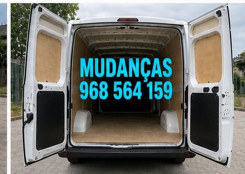Carrinha para mudanças, recolhas, fretes