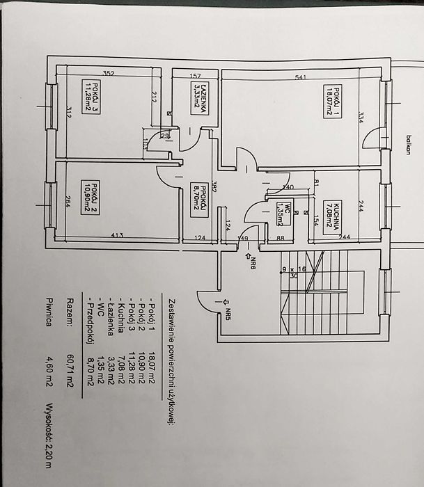 Przestronne 60,7 m² | 3 pokoje | Balkon 6m! | Bytom Miechowice