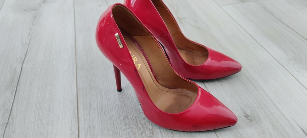 Buty Szpilki Badura 38 Czerwone