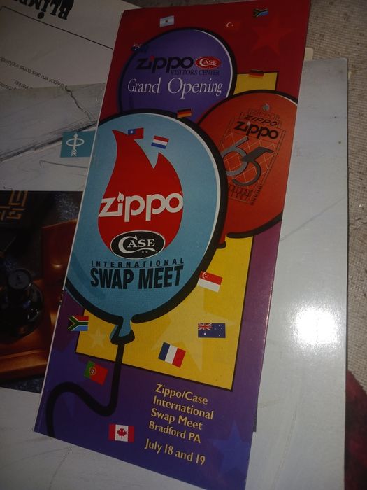 Zippo Lighter Brochure