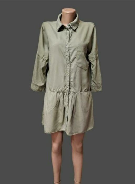 платье рубашка Zara basic, 10р С-М