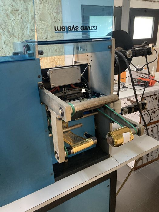 Máquina impressão a quente