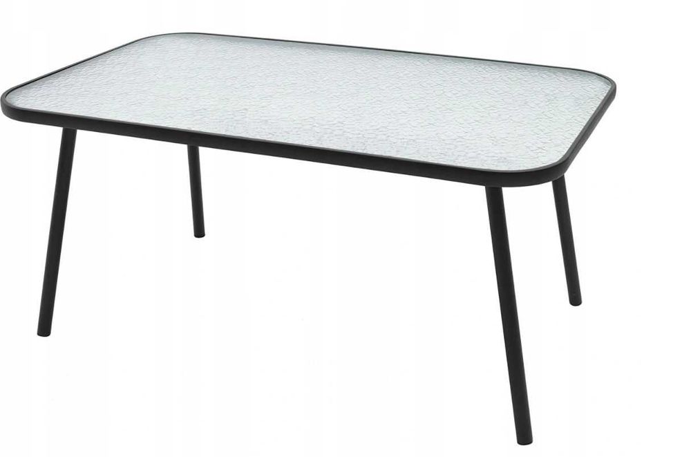 MEBLE OGRODOWE Zestaw STÓŁ 6+1 Na Taras Balkon 90 cm x 150 cm x 73 cm