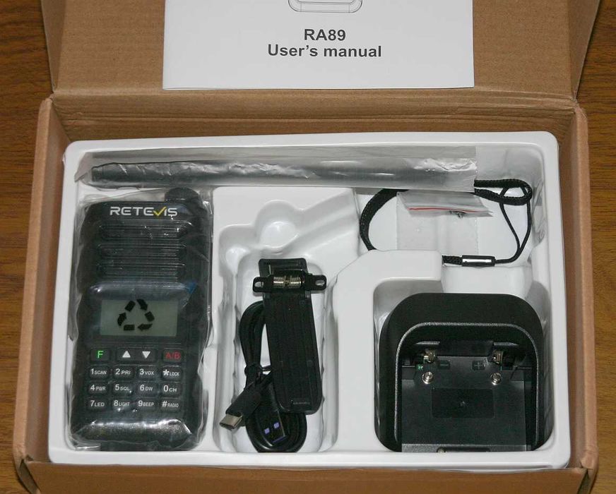 Рація Retevis RA89 10 Вт, IP68.