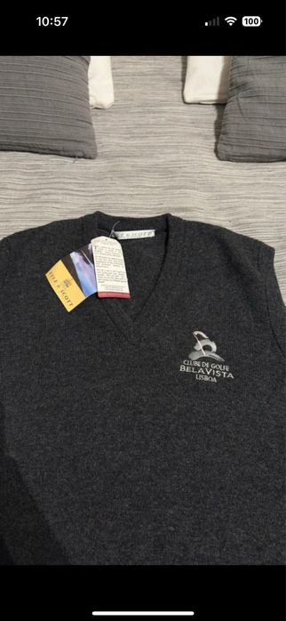 Colete Lyle & Scott Golf Clube Belas Campo