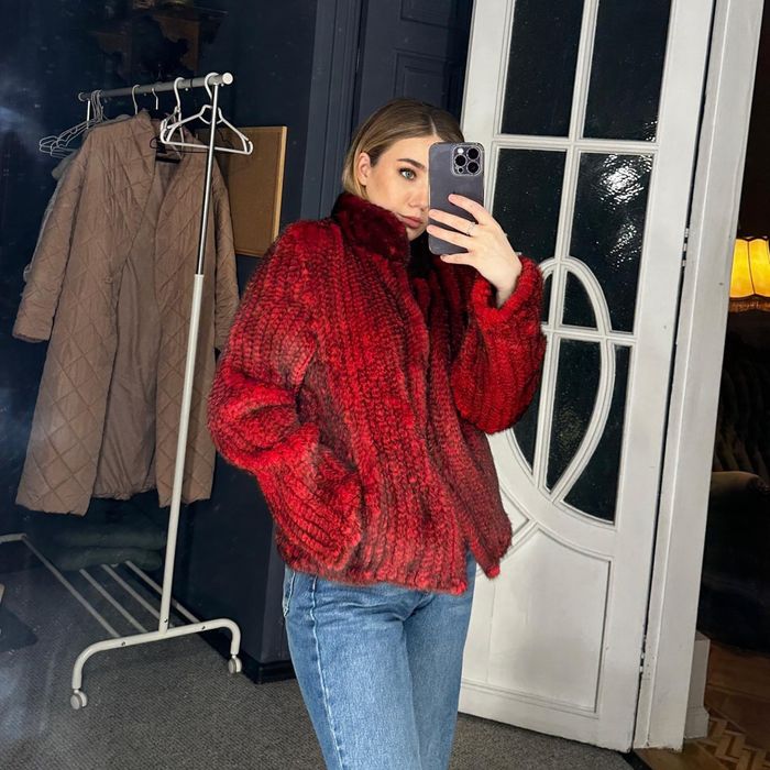 Шуба натуральне хутро лисиця