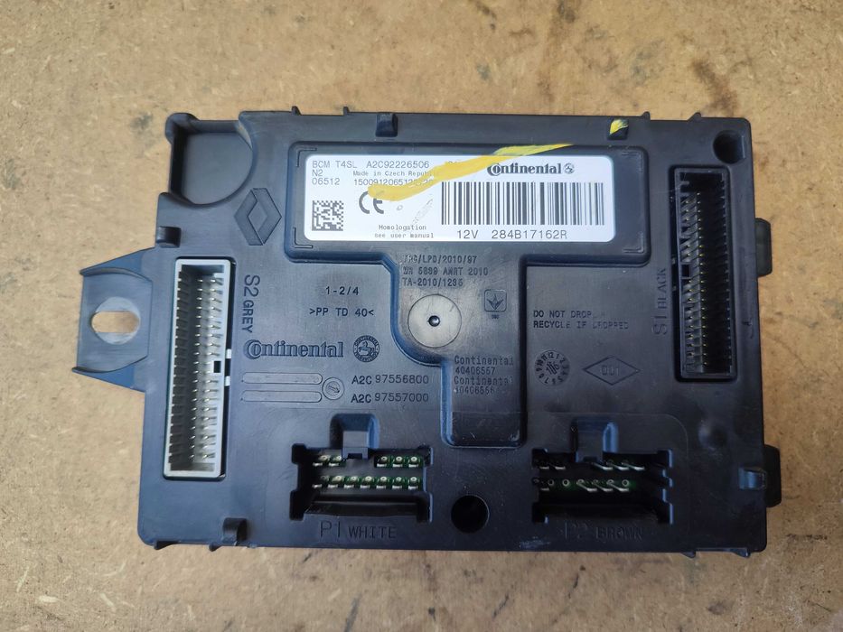 Moduł sterownik BCM DACIA SANDERO II LIFT 1.0SCE 284B17162R